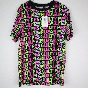 WESC 90's unisex 2 pc set Max Guilty Pleasure Short Sleeve shirt & shorts nwt